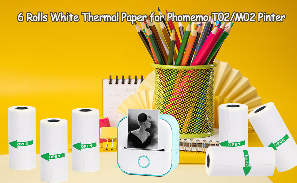 mini printer paper