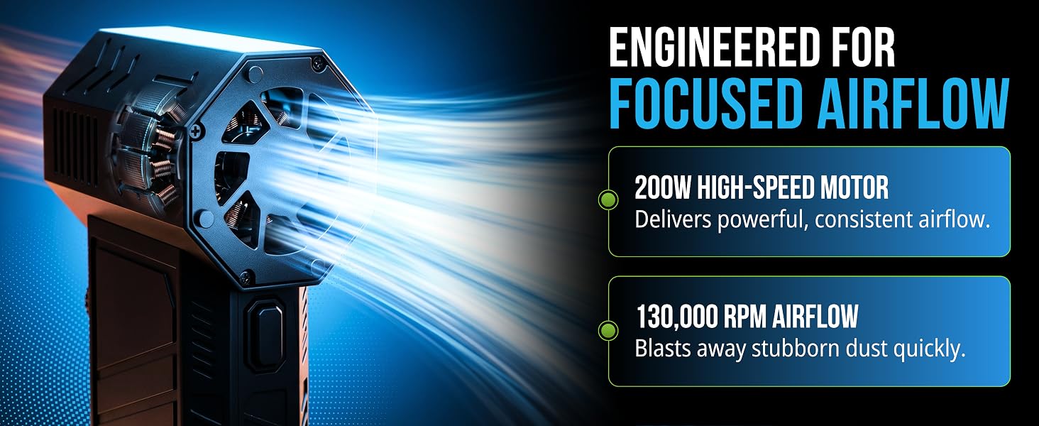 130000 RPM Electric Duster