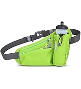 HOTEMIA Fanny Pack with Water Bottle Holder, Hydration Running Belt for Men Women Adjustable Stra...