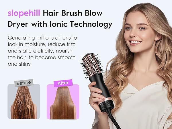 travel hair dryer brush