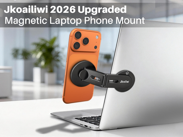 Magnetic Laptop Phone Mount