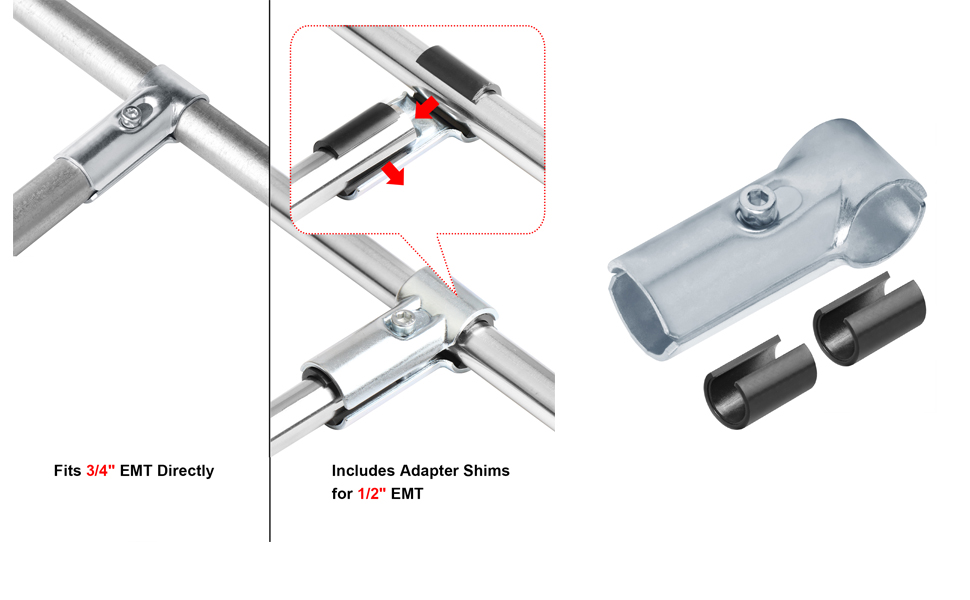 T Pipe Connectors