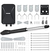 CO-Z Opener for Single Swing Gate, 880lb 20ft Swing Gate Operator for Courtyard Gate, Automatic H...