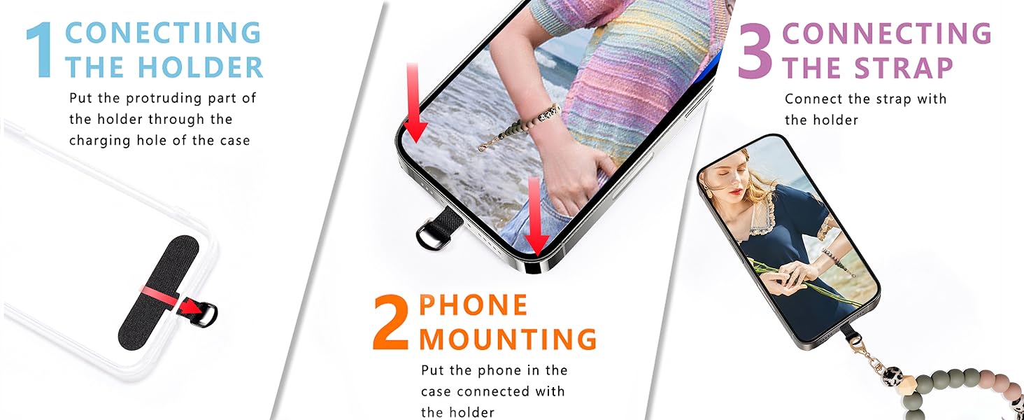 phone wristlet strap