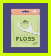 Mint Corn Floss Picks