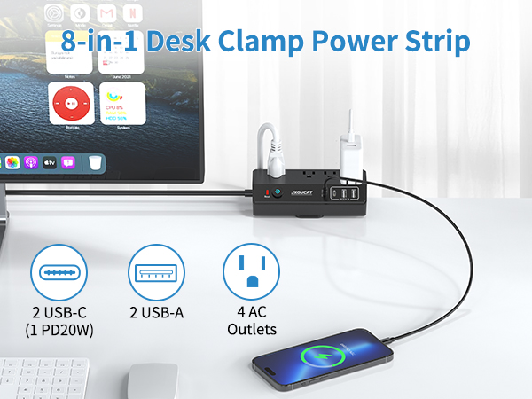 desk power strip