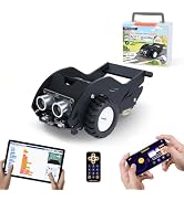 STEM Toys SharkBot Smart Car Kit Voice-Controlled ESP32 Coding Robot Robotics Kit for Kids Ages 8...