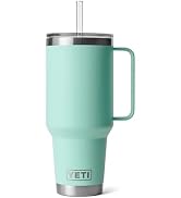 YETI Rambler 42 oz Tumbler with Handle and Straw Lid, Travel Mug Water Tumbler, Vacuum Insulated ...