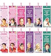Wxiben Women's History Month Bookmarks - 120 Pcs Feminism Freedom Book Marks for Book Lovers Insp...