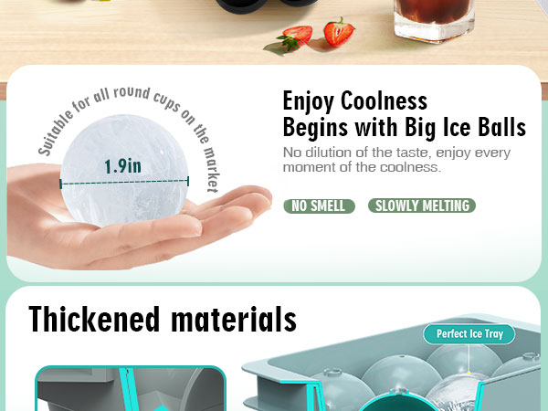 Large Ice Cube Molds