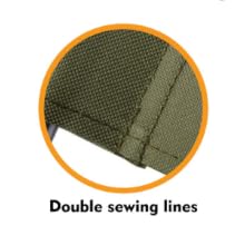 double sewing lines fishing camping chair