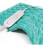 Full Weighted Electric Heating Pad Fast-Heating for Back/Waist/Abdomen/Shoulder/Neck Pain and Cra...