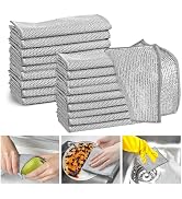 XANGNIER 20 Pcs Multipurpose Wire Dishwashing Rags for Wet and Dry,2024 New Multifunctional Non-S...