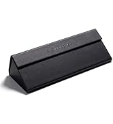 ZanyLen Foldable Glasses Case Folds to Carry Leather and Closes with Magnets