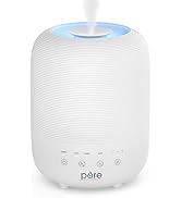 Pure Enrichment HUME Sense Top Fill Humidifier -Auto Mode Humidity Sensor, 3 Mist Settings, Paten...