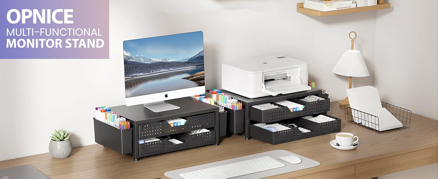 monitor stand for desk organizers and accessories computer stand riser office organization desktop