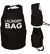 Kimmama Black Laundry Backpack