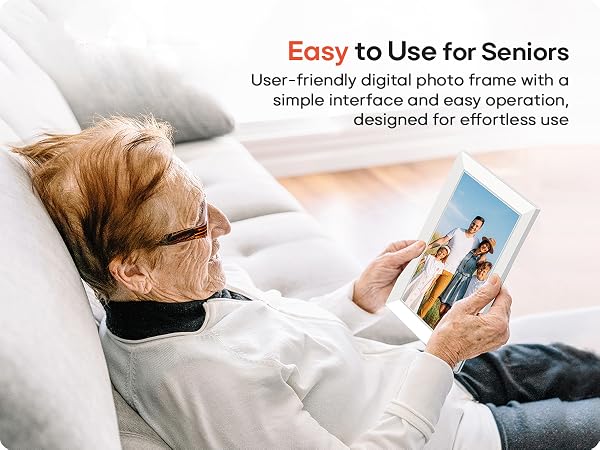 Miroir 10.1 Inch WiFi Digital Photo Frame frameo digital picture frame