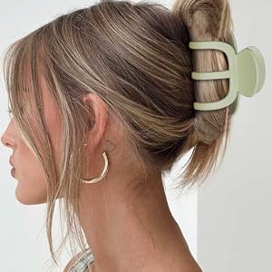 SMKSL Hair Claw Clips 6 Different Colors
