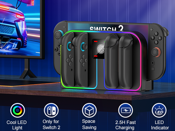 switch 2 joycon charger