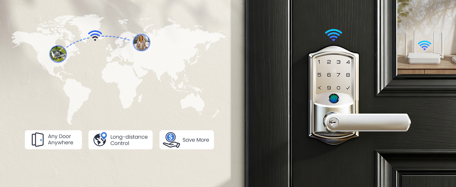 fingerprint door lock