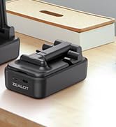 ZEALOT Cell Phone Stand with Wireless Bluetooth Speaker, Phone Holder and Wireless Induction Spea...