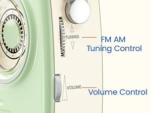 Large Dial Radio