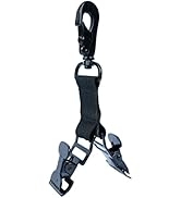 MELOTOUGH Firefighter Glove Clips Strap | Glove Holder with Glove Leash Swivel Snap Hook