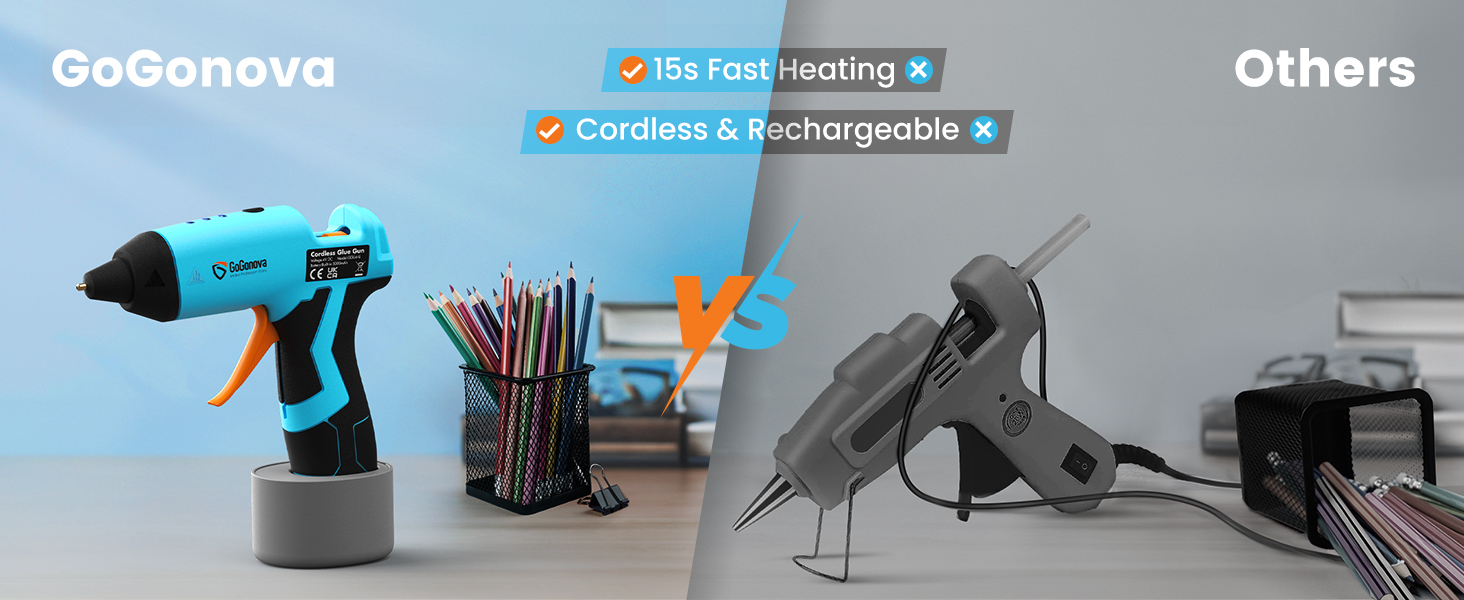 cordless glue gun