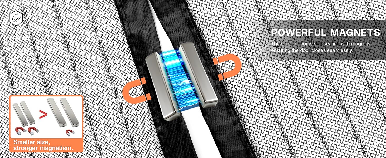 Magnetic Screen Door