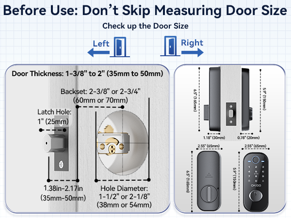 keyless entry door lock