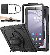 SEYMAC stock Case for Samsung Galaxy Tab A9+ Plus 11'', Full-Body Drop Protection Case with Scree...