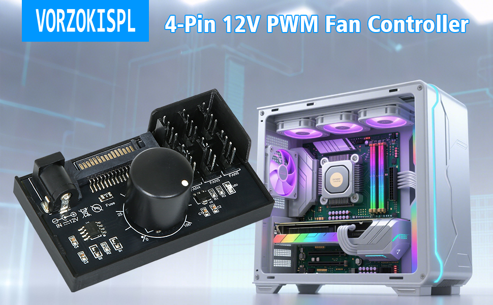 4-Pin 12V PWM Fan Controller