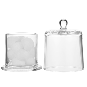 qtip holder bathroom set