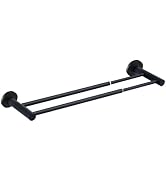 AGKXHDEC Retractable #304 Stainless Steel Towel Bar, Adjustable Length from 16 inches to 28.9 Inc...