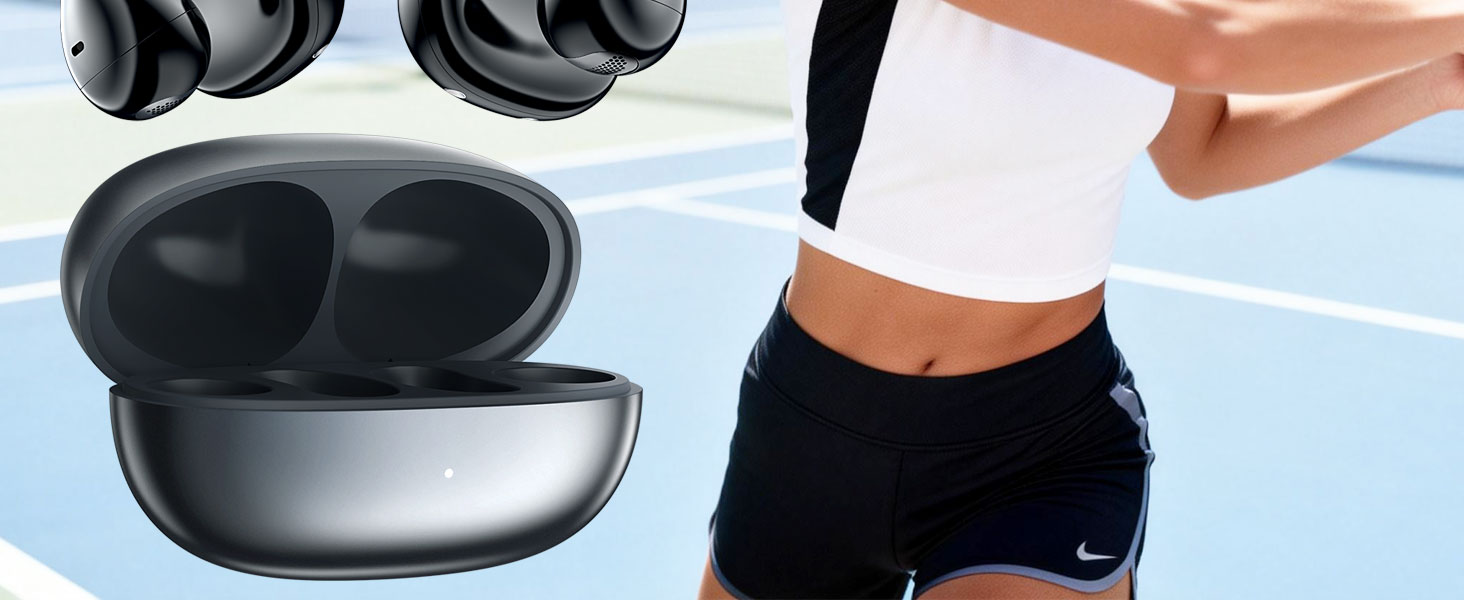 Open Ear Clip on Earbuds
