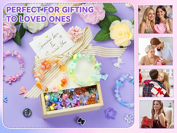 cute beads and charms