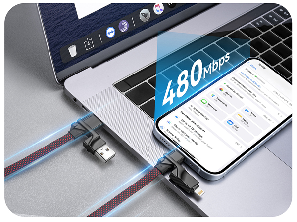 4 in 1 charging cable