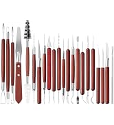 LINPHCEY 22-Piece Clay Sculpting Tools Set Perfect for Polymer Air Dry Modeling Clay Beginners & ...