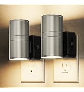 L LOHAS LED Night Light, Night Lights Plug into Wall, Metal-Shade Night Lights for Adults, Dimmab...