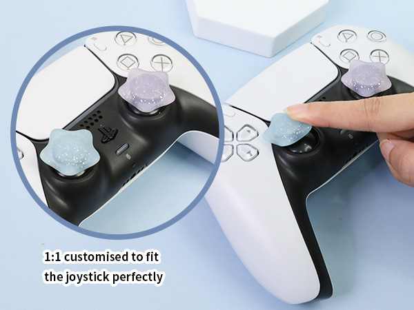 Cute Switch 2 Thumb Grips Cap for PS5 PS4 Xbox Switch Pro Steam Deck Controller