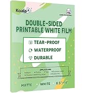 Koala Waterproof Paper for Laser Printer, Tear proof Synthetic Paper, Matte Double Sided Printabl...