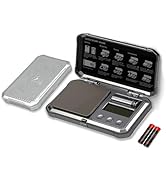 UNIWEIGH Gram Scale Digital Pocket Scale,300g Precision Mini Jewelry Scales,Portable Small Gram S...