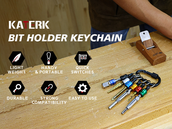 keychain bit holder