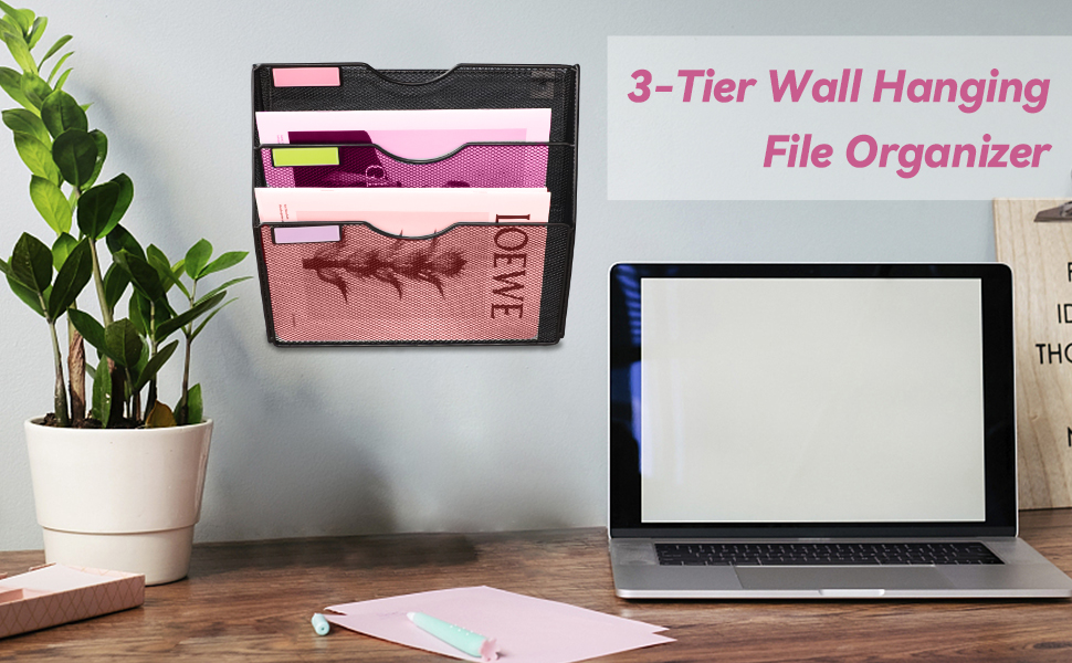 hanging wall file organizer