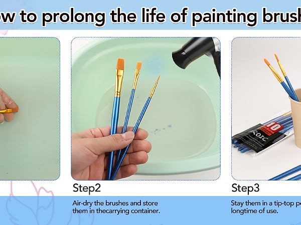 paint brushes set