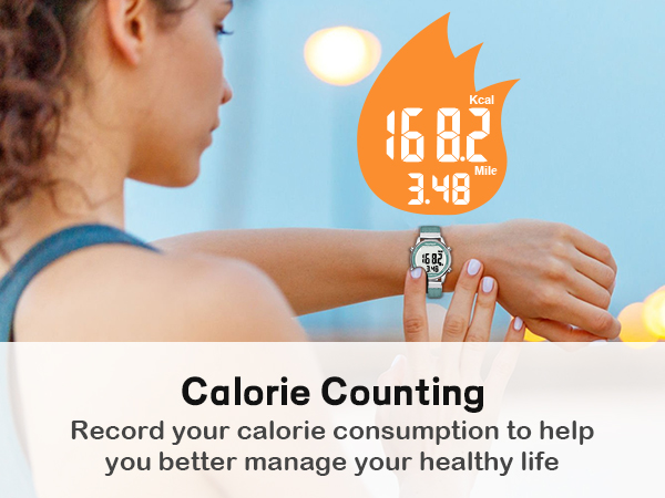 pedometer for walking steps and miles