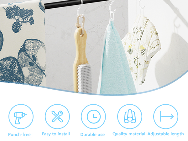 tension curtain rod