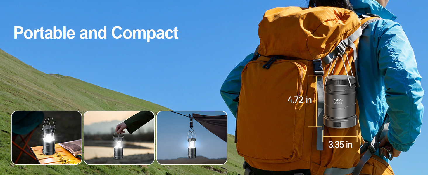 led camping lantern