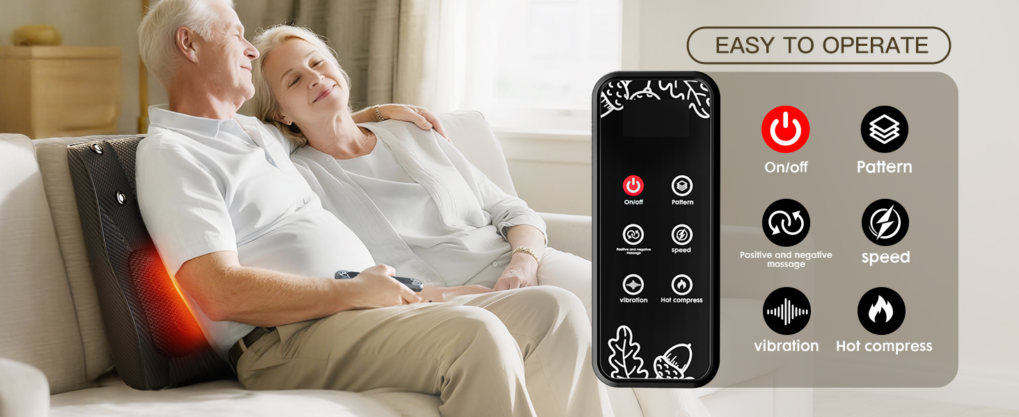 back massager for pain relief deep tissue